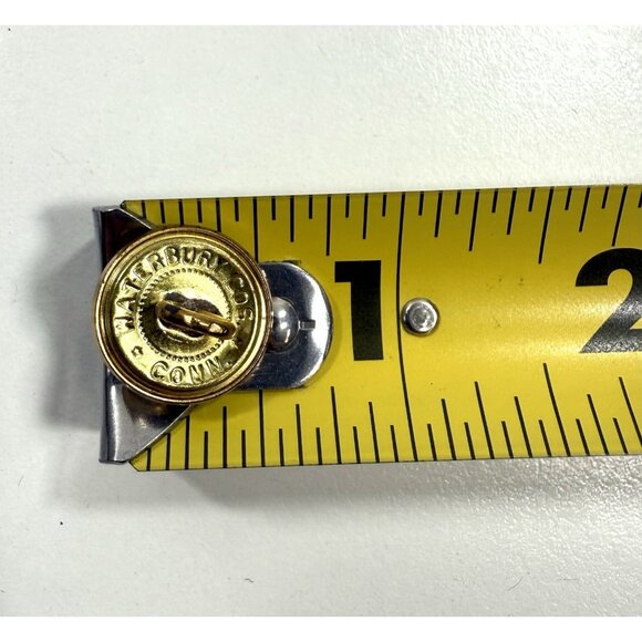 Brooks Brothers Golden Fleece Metal Blazer Buttons Set Of 10 Waterbury USA - Picture 10 of 10